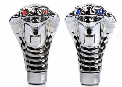 China Silver Car Modified Parts Snake Head LED Gear Shift Knob for sale