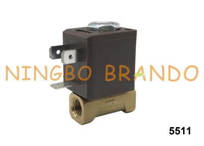 China 5511 CEME Type G1/8'' Brass Solenoid Valve 2 Way Normally Closed 24VDC 220VAC for sale