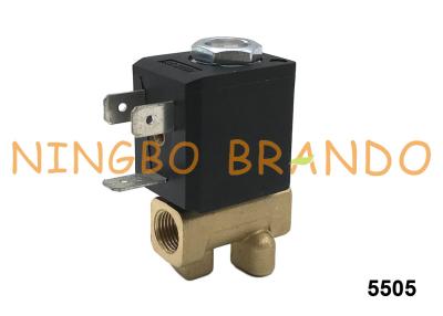 China 5505 CEME Type 1/4'' NPT Brass Solenoid Valve 2 Way Normally Closed 24V 220V for sale