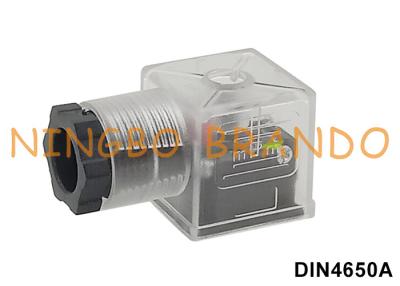China EN 175301-803 Solenoid Coil Connector Transparent DIN 43650 Form A for sale