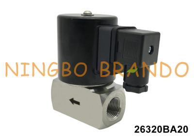 China Edelstahl-Magnetventil für Dampf und Heißwasser 1/2'' 3/4'' 1'' 24V 110V 220V zu verkaufen