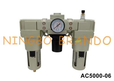 China AC5000-06 3/4'' SMC Type Air Filter Regulator Lubricator Pneumatic FRL Unit for sale