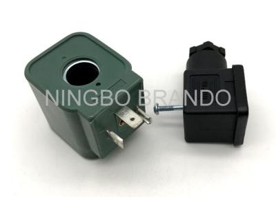 中国 DIN43650Aのコネクターが付いているBFECの収塵袋のコレクターの脈拍弁に使用する24v DC DMFのソレノイドのコイル 販売のため
