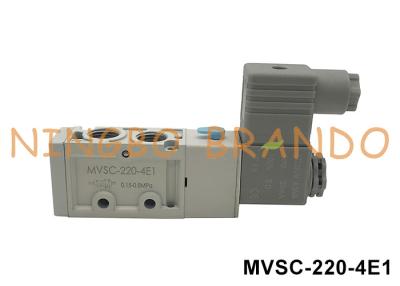 中国 MVSC-220-4E1 MINDMAN Type Pneumatic Solenoid Valve 5/2 Way 220VAC 24VDC 販売のため
