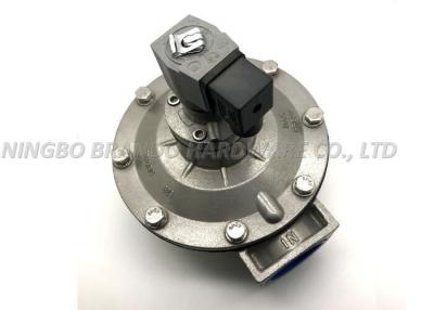 China Right Angle Aluminium Pneumatic Pulse Valve CA50T QR DIN43650A SS304 Ferrule for sale