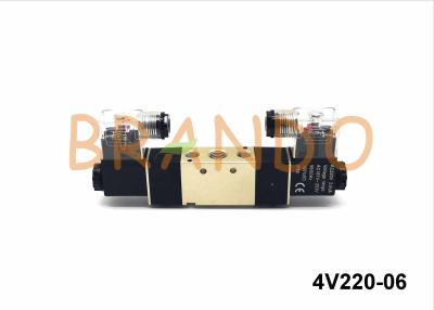 China Pneumatic Solenoid Air Control Valve 4V Series For CNC Machinery AC220V DC24V for sale