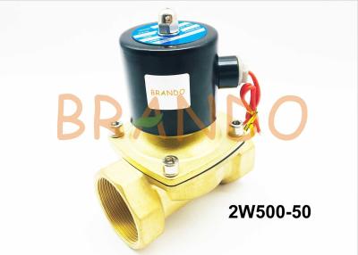 China Direct Drive Pneumatic Water Valve / Solenoid Control Valve 2W500-50 With 2