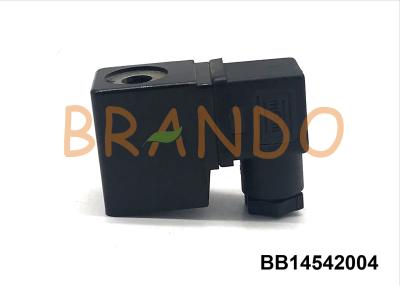 China Black Electronic Drain Valve Solenoid Coil 5043/5045 14 Mm Inside Hole 42mm High for sale