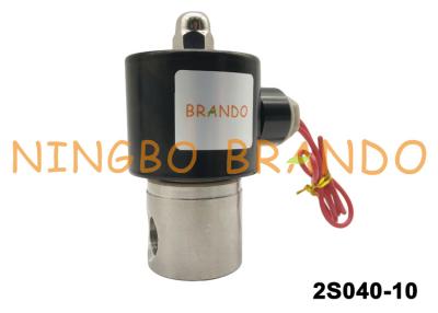 China G 3/8  Inch Stainless Steel Flow Control Pneumatic Solenoid Valve 2S040-10 Direct Driving for sale