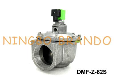 China 2 tipo válvula de la pulgada DMF-Z-62S SBFEC del 1/2 de diafragma de ángulo recto del impulso con el solenoide integral DC24V en venta