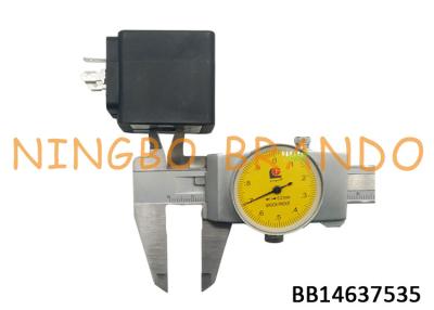 China Parker Type 491514B2 24/60 13W Pneumatic Solenoid Coil F Class UL Approved Part Number 439511 Connector For DIN43650A for sale