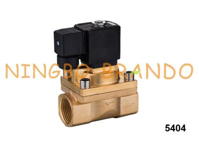 China Type 5404 High Temperature Brass Solenoid Valve For Oxygen 230VAC 24VDC for sale