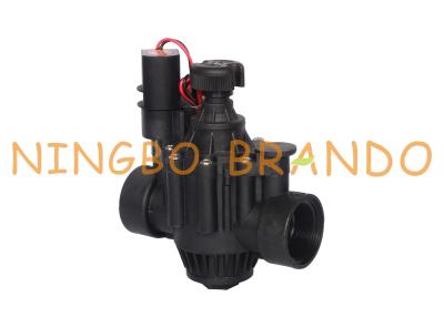 China 12V DC Water Electric Plastic Solenoid Valve For Garden Agriculture Irrigation for sale