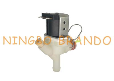 China Adjustable Water Inlet Plastic Solenoid Valve For Coffee Machine 24VDC 220VAC for sale