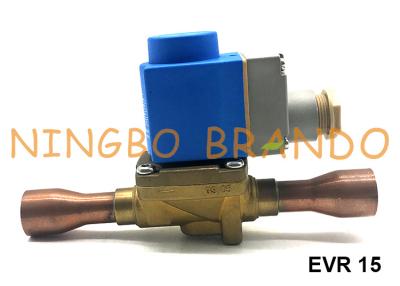 China Danfoss Type 7/8'' Electromagnetic Gas Refrigeration Solenoid Valve EVR15 032F2193 for sale