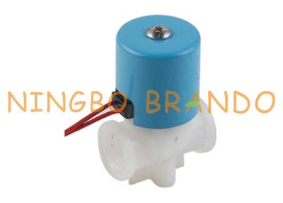 China Domestic Water Purifier Plastic RO Solenoid Valve 1/4'' 12V 24V for sale