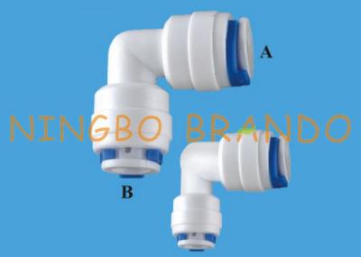 China 1/4'' Elbow Push In Connect RO Quick Fittings For Water Filter for sale