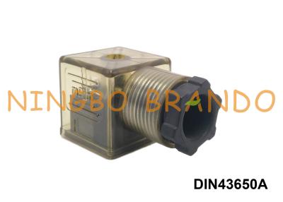China 18mm MPM DIN 43650 Form A DIN 43650A Solenoid Coil Connector for sale