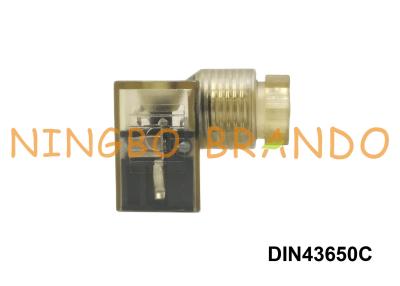 Китай Соединитель 24V катушки клапана соленоида DIN 43650C C формы DIN 43650 продается