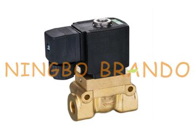 China Type 1/2'' 5404 High Pressure Servo-assisted 2/2-way Piston Brass Solenoid Valve for sale