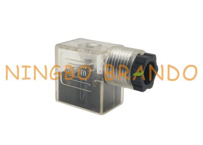 China MPM 2 +1 GND 11mm Field Wire DIN 43650 B Solenoid Coil Connector for sale