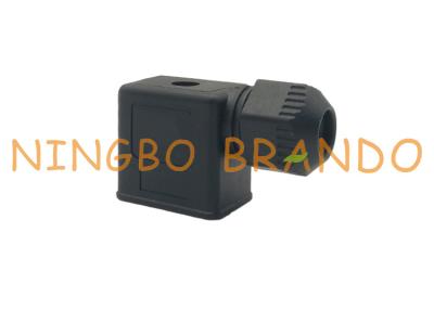 China MPM DIN 43650 Form B 2 Pole Plus Ground Terminal Solenoid Coil Connector for sale