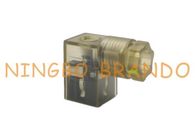 China 121023 121064 Field Attachable Internal Thread DIN 43650 Form C Solenoid Coil Connector for sale
