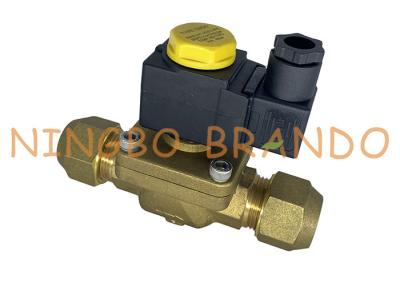 China 1090/6 3/4 Inch SAE Flare Brass Refrigeration Solenoid Valve for sale