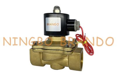 China 2W250-25 2W Series 1 inch Pilot Diaphragm Drive Brass Solenoid Valve for sale