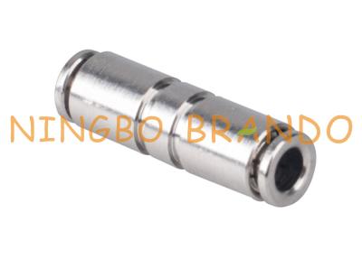 China Brass Push In Pneumatic Hose Coupling Union Straight 1/8'' 1/4'' 3/8'' 1/2'' for sale