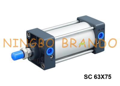 China Airtac Type SC63x75 Pneumatic Actuator Cylinder Double Acting for sale