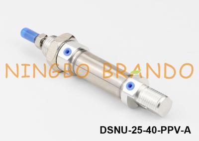 China Round Body Pneumatic Piston Air Cylinder Festo Type DSNU-25-40-PPV-A for sale