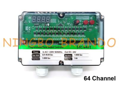 China 64 Channel Sequential Timer For Bag Filter 220V Input 24V Output for sale