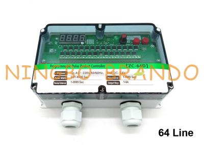 China 64 Lines Jet Pulse Controller For Dust Collector 220V Input 24V Output for sale