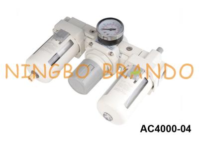 China Tipo regulador de SMC do filtro de ar AC4000-04 de FRL 1/2” e unidade do lubrificador à venda