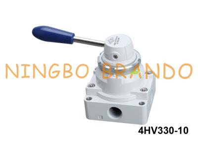 China 4HV330-10 Airtac Type 4/3-Way Hand Lever Valve With Closed Mid-Position for sale