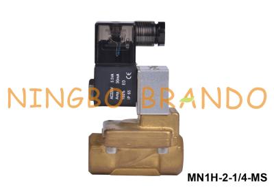 China MN1H-2-1/4-MS 161725 Festo Type Brass Solenoid Valve 1/4'' 24VDC for sale