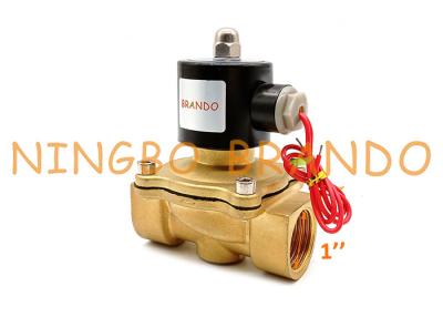 China UW-25 2W250-25 1 Inch Semi Diaphragm Air Water Solenoid Valve for sale