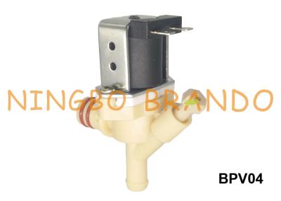 China Coffe Machine Water Inlet Plastic Solenoid Valve Normally Closed 24V for sale