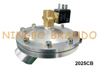China 1 válvula electromagnética del diafragma neumático DN32 del 1/2” para la planta del pienso en venta