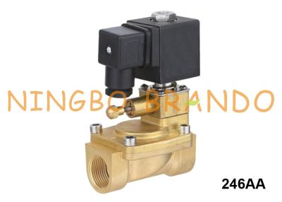 China Fire Fighting System Water Brass Solenoid Valve Manual Override 24V 220V for sale