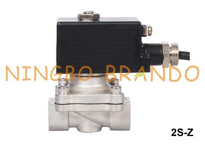 China 1/2'' Stainless Steel Explosion-Proof Solenoid Valve 24VDC 220VAC for sale