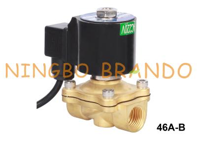 China 1/2'' Dancing Fountain Brass Solenoid Valve IP68 Waterproof 24V 220V for sale