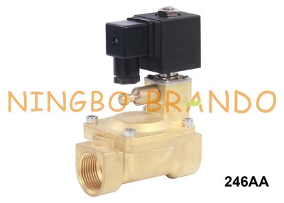China 1'' Water Control Brass Solenoid Valve For Fire Fighting System for sale