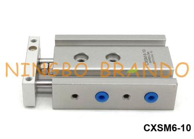China CXSM6-10 SMC Type Double Rod Guided Air Pneumatic Cylinder for sale