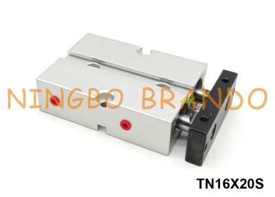 China Airtactype TN16X20S Tweelingrod guided air cylinder pneumatic Te koop