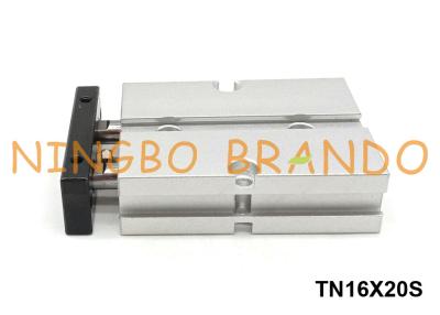China Twin-Rod Guided Pneumatic Air Cylinder Airtac Type TN16X20S for sale