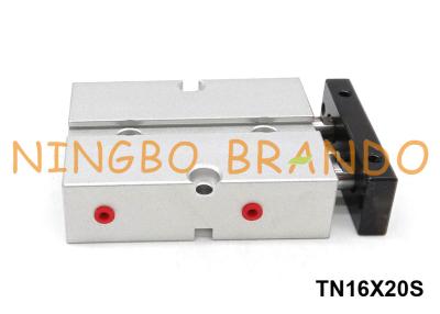 China Twin Rod Guide Pneumatic Air Cylinder Airtac Type TN16X20S for sale