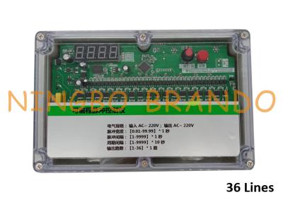 China 36 Lines Pulse Jet Valve Sequence Timer Controller For Baghouse for sale