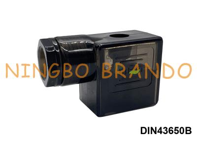 China DIN 43650B MPM Solenoid Valve Coil Socket Connector DIN 43650 Form B for sale